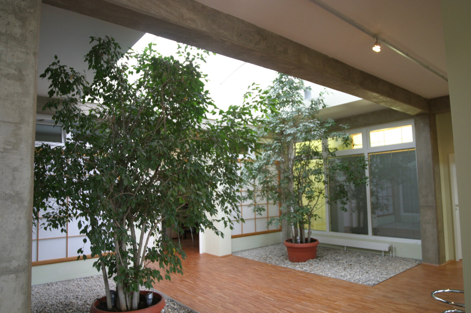 Innenhof und Zuwegung der Hohe Eichen Passage an der Hehlinger Stra&szlig;e